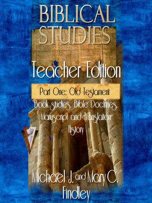 cover image of Biblical Studies Teacher Edition, Part One